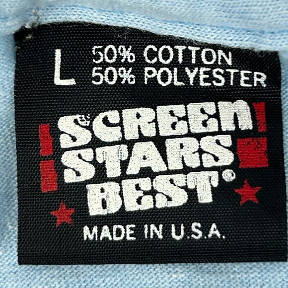 Vintage Loft Lingo Training Young Birds T Shirt Mens Medium Homing Pigeons Blue - Picture 4 of 6